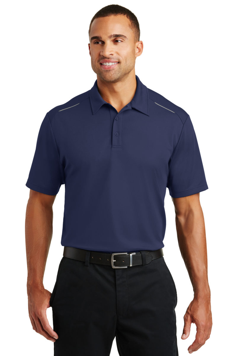 Men's Port Authority Pinpoint Mesh Polo