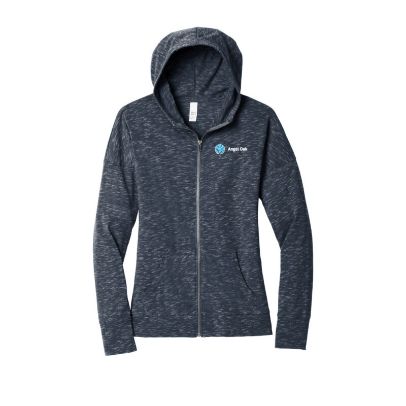 Ladies District Medal Full-Zip Hoodie - Image 3